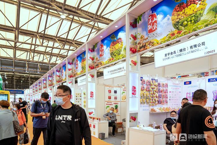 山东60家企业亮相中食展 齐鲁美食“借船出海”