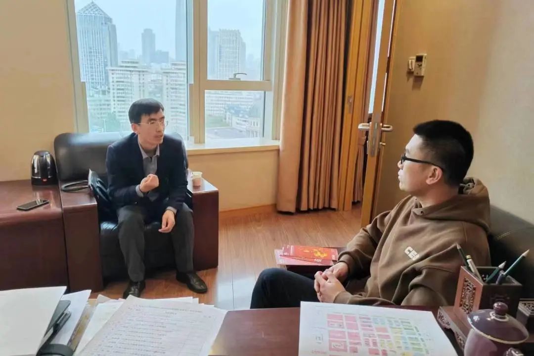 上海中食展组委会走进天津，开展友好洽谈活动