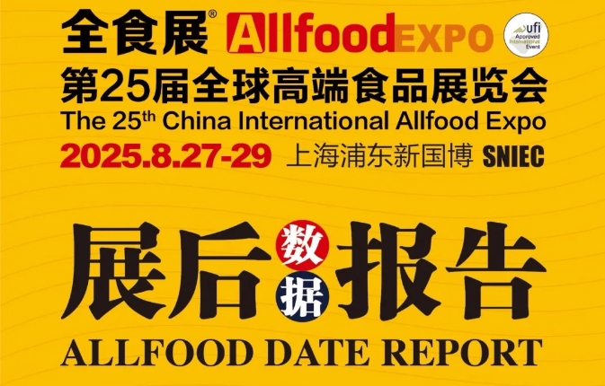 第25届全球高端食品展览会展会数据报告发布
